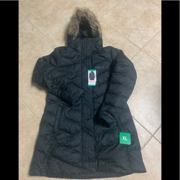 NWT. Marmot Women’s Long Down Jacket - Picture 9 of 16